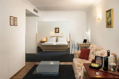 Ein Bett oder Betten in einem Zimmer der Unterkunft ANA Gala Vienna, Trademark by Wyndham