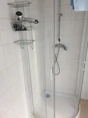 Ein Badezimmer in der Unterkunft Appartement Hotel Marien-Hof