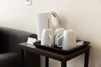 Kaffee-/Teezubehör in der Unterkunft Pension a und a