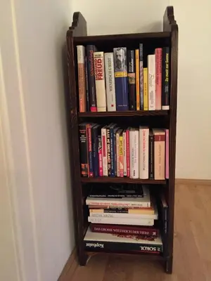 Die Bibliothek in der Ferienwohnung