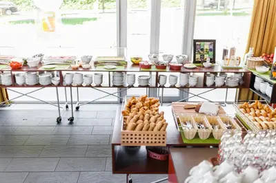 Essen im Hotel oder in der Nähe