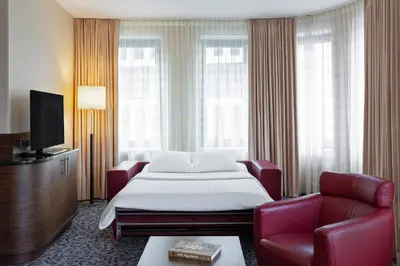 TV/Unterhaltungsangebot in der Unterkunft Courtyard by Marriott Vienna Prater/Messe