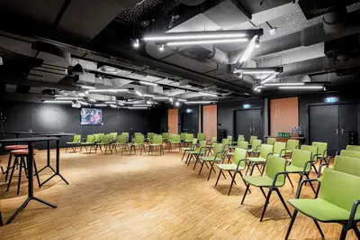 Der Geschäftsbereich oder Konferenzraum in der Unterkunft Jaz in the City Vienna