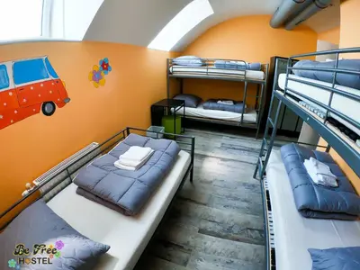 Ein Bett oder Betten in einem Zimmer der Unterkunft BeFree Hostel - Self-Service