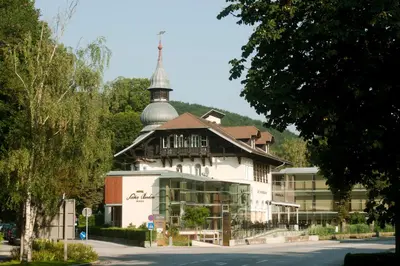 Das Gebäude in dem sich das Hotel befindet