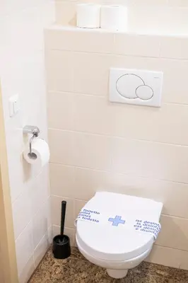 Ein Badezimmer in der Unterkunft Apartments Favoriten