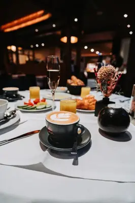 Essen im Hotel oder in der Nähe