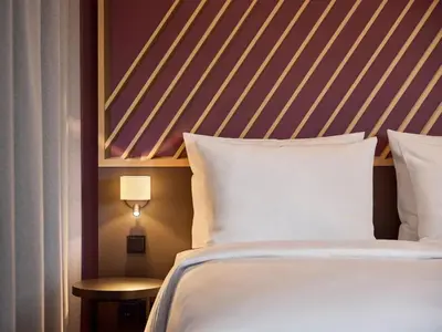 Ein Bett oder Betten in einem Zimmer der Unterkunft B&B Hotel Wien-Meidling