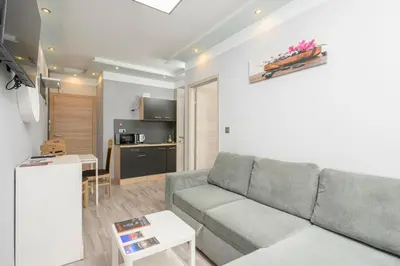 Küche/Küchenzeile in der Unterkunft Palais Pálffy Apartments Vienna