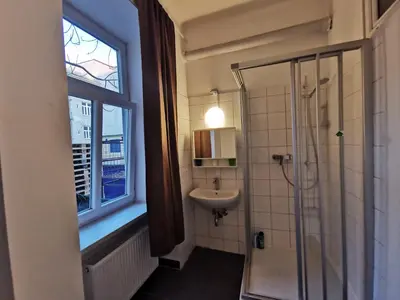 Ein Badezimmer in der Unterkunft 7brunnen Hostel Beds & Rooms
