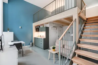Grundriss der Unterkunft Vorgarten Apartments - central, new and stylish for your comfortable stay in Vienna