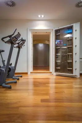 Das Fitnesscenter und/oder die Fitnesseinrichtungen in der Unterkunft Radisson Blu Style Hotel, Vienna