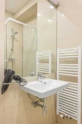 Ein Badezimmer in der Unterkunft Beautiful Apartment city center