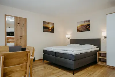 Ein Bett oder Betten in einem Zimmer der Unterkunft Chill & Relax Apartments in Neusiedl am See