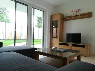 TV/Unterhaltungsangebot in der Unterkunft Ferienbungalows Vital