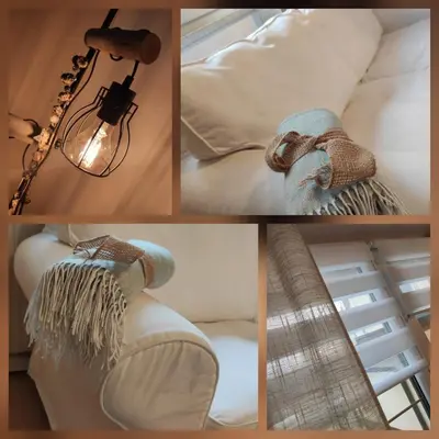 Ein Bett oder Betten in einem Zimmer der Unterkunft Appartement Ferienhaus Sonnenhain
