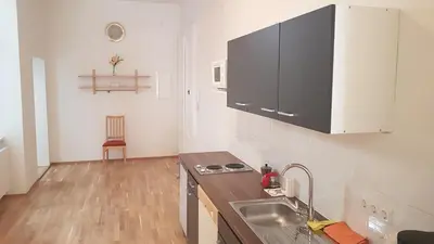 Küche/Küchenzeile in der Unterkunft Sobieski Inner Ring Apartments