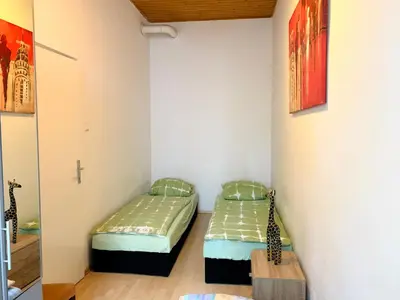 Ein Bett oder Betten in einem Zimmer der Unterkunft Raisa Apartments Lerchenfelder Gürtel 30