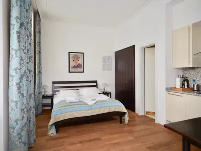 Ein Bett oder Betten in einem Zimmer der Unterkunft Vienna Studio Apartments