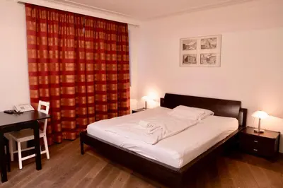 Ein Bett oder Betten in einem Zimmer der Unterkunft Vienna Studio Apartments