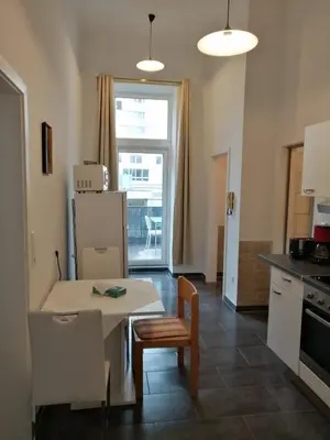 Küche/Küchenzeile in der Unterkunft Vienna Comfort Apartments - Borschkegasse 12