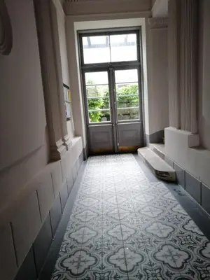 Ein Bett oder Betten in einem Zimmer der Unterkunft Vienna Comfort Apartments - Borschkegasse 12