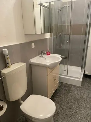 Ein Badezimmer in der Unterkunft Apartment im Herzen von Neusiedl am See