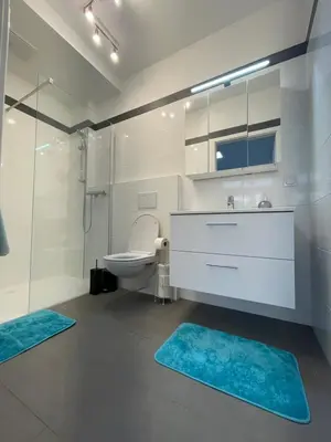Ein Badezimmer in der Unterkunft Sandy’s Home