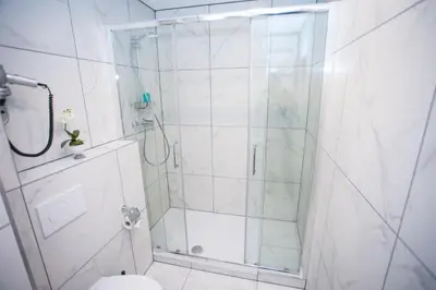 Ein Badezimmer in der Unterkunft Private CENTRAL Vienna I Self Check In