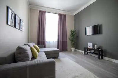 TV/Unterhaltungsangebot in der Unterkunft Brand new luxury 2 bedroom apartment near augarten