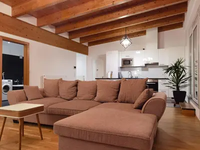 Küche/Küchenzeile in der Unterkunft BeeHome Apartment