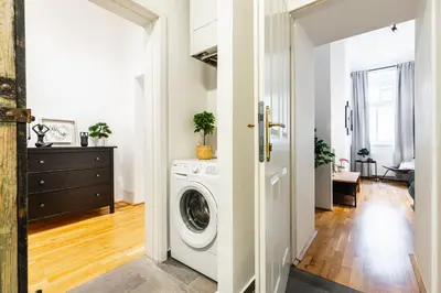Grundriss der Unterkunft Stylish designed apartment in a calm district