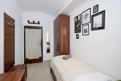 Ein Bett oder Betten in einem Zimmer der Unterkunft Vienna City Business Rooms