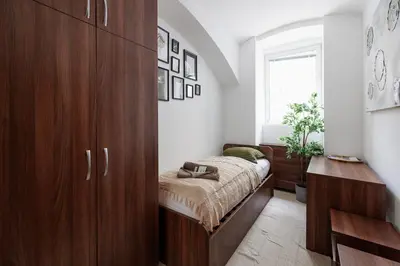 Ein Bett oder Betten in einem Zimmer der Unterkunft Vienna City Business Rooms
