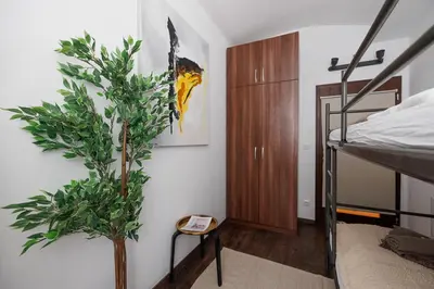Ein Bett oder Betten in einem Zimmer der Unterkunft Vienna City Business Rooms