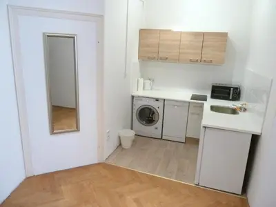 Küche/Küchenzeile in der Unterkunft Sobieski Stefansdom Apartments