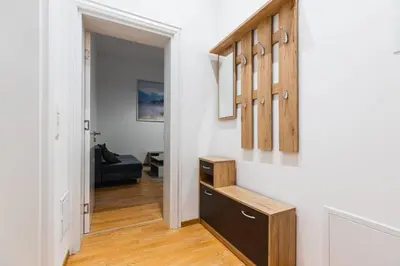 Grundriss der Unterkunft Family apartment next to Danube river