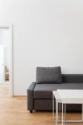 Ein Sitzbereich in der Unterkunft Vienna City Apartment Raffaelgasse