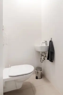 Ein Badezimmer in der Unterkunft Vienna City Apartment Raffaelgasse
