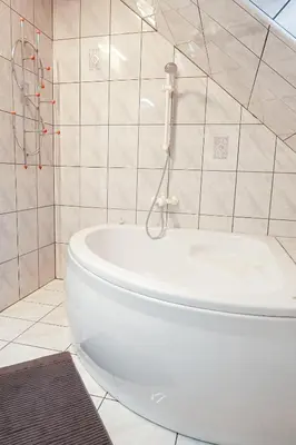 Ein Badezimmer in der Unterkunft Pannonia Lake House