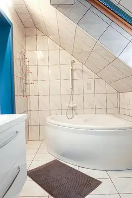 Ein Badezimmer in der Unterkunft Pannonia Lake House