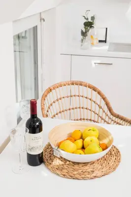 Essen in der Ferienwohnung oder in der Nähe