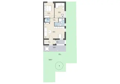 Grundriss der Unterkunft Friendship Suite