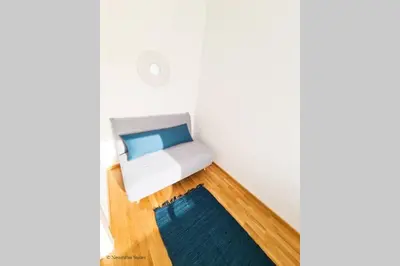 Ein Bett oder Betten in einem Zimmer der Unterkunft Lake View Suite