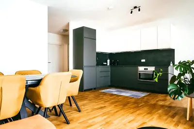Küche/Küchenzeile in der Unterkunft Family Suite