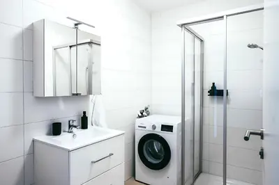 Ein Badezimmer in der Unterkunft Family Suite