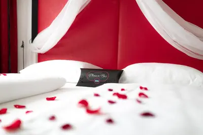 Ein Bett oder Betten in einem Zimmer der Unterkunft Senator Hotel Vienna
