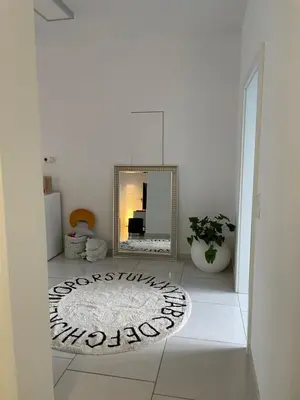 Ein Bett oder Betten in einem Zimmer der Unterkunft Stadtsuite mit Sauna in Wiener Neustadt 135 m2