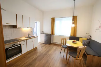 Küche/Küchenzeile in der Unterkunft Appartment Weinbau Müllner