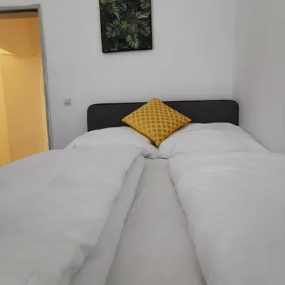 Ein Bett oder Betten in einem Zimmer der Unterkunft Speedyrooms Vienna